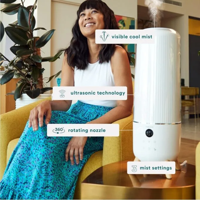 Homedics Totalcomfort Deluxe Ultrasonic Humidifier - CMTF91 - Totalcomfort Deluxe Ultrasonic Humidifier — image 11
