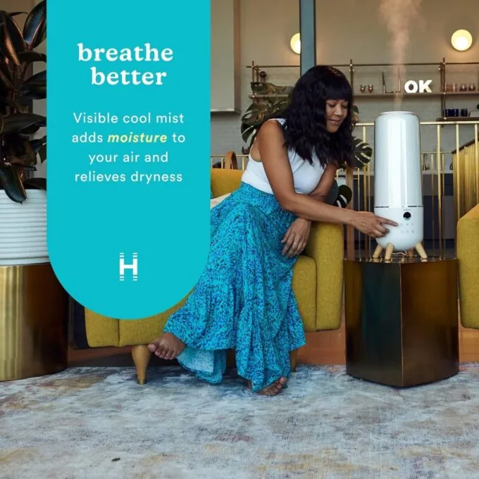 Homedics Totalcomfort Deluxe Ultrasonic Humidifier - CMTF91 - Totalcomfort Deluxe Ultrasonic Humidifier — image 7