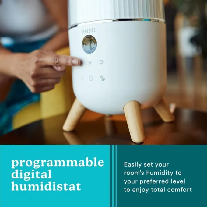 Homedics Totalcomfort Deluxe Ultrasonic Humidifier - CMTF91 - Totalcomfort Deluxe Ultrasonic Humidifier — image 8
