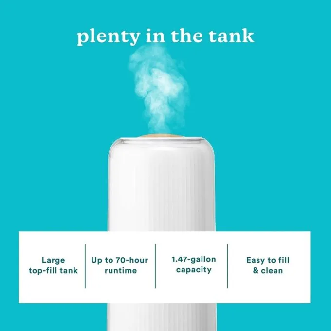 Homedics Totalcomfort Deluxe Ultrasonic Humidifier - CMTF91 - Totalcomfort Deluxe Ultrasonic Humidifier — image 9