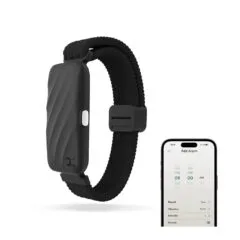 HoMedics Wakeband Vibrating Alarm Wristband - SS-WB100BK-WW - Black