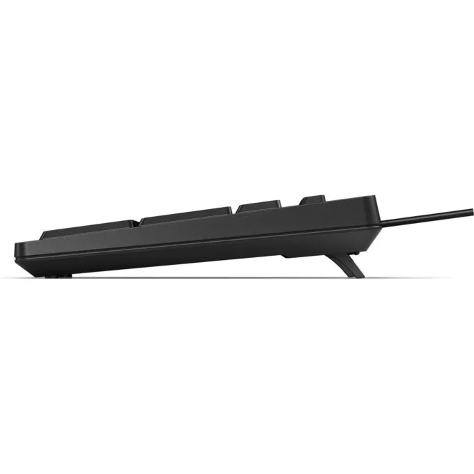HP 125 Wired USB Keyboard - HP 125 - UK Layout, Black — image 3