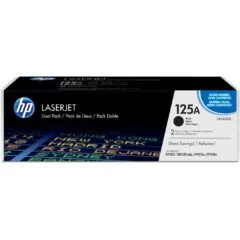 HP 125A CB540AD black Doppelpack - CB540AD - Black