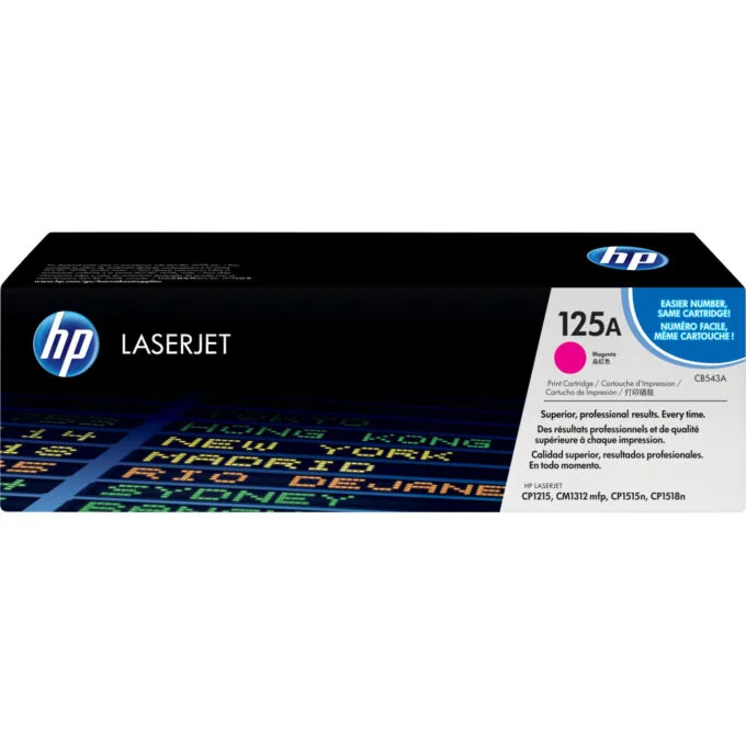 HP 125A Magenta Original LaserJet Toner CB543A - Magenta, Standard Yield — image 1