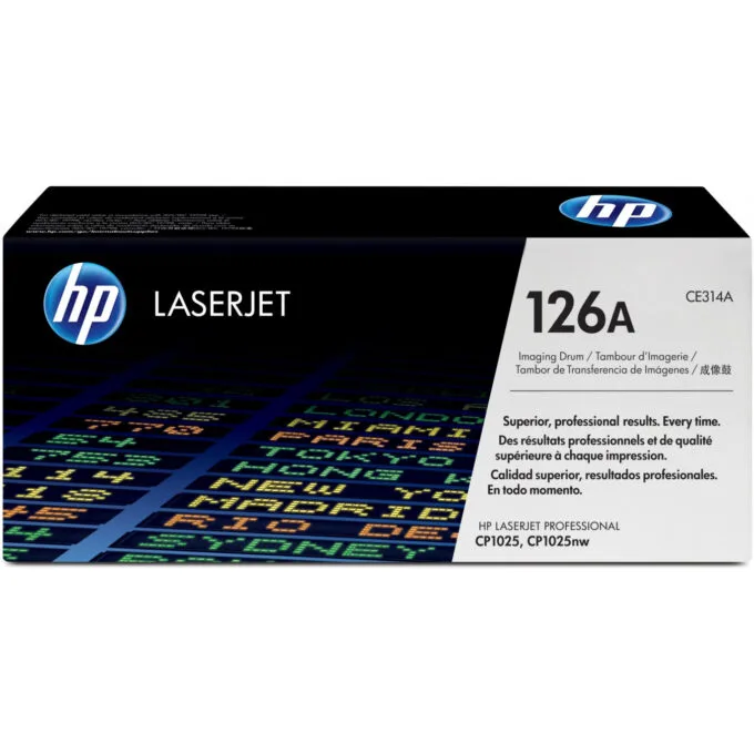 HP 126A Original LaserJet Imaging Drum - CE314A - Standard Yield 14,000 (Black) / 7,000 (Color) - 1-Pack — image 1