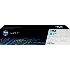 HP 126A original LaserJet Toner cartridge - CE311A - Cyan, Original, Standard Yield, 1.000 pages, 1-pack