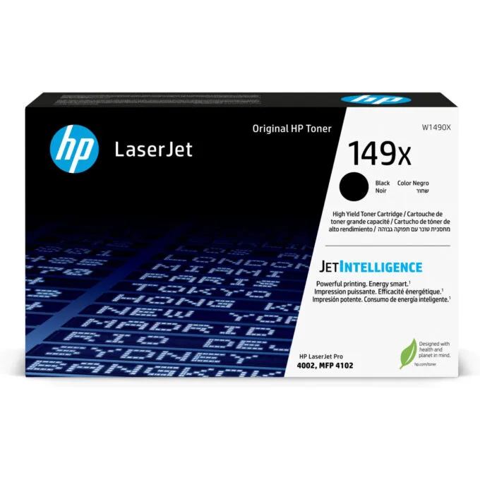 HP 149X High Yield Black Toner Cartridge - W1490X - Black, Up to 9,500 pages — image 1