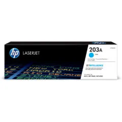 HP 203A Original Cyan LaserJet Toner Cartridge - CF541A - Cyan, Standard Yield 1,300 pages
