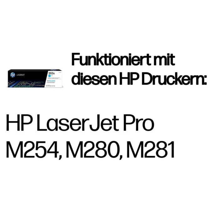 HP 203X Original Cyan LaserJet Toner Cartridge — image 2