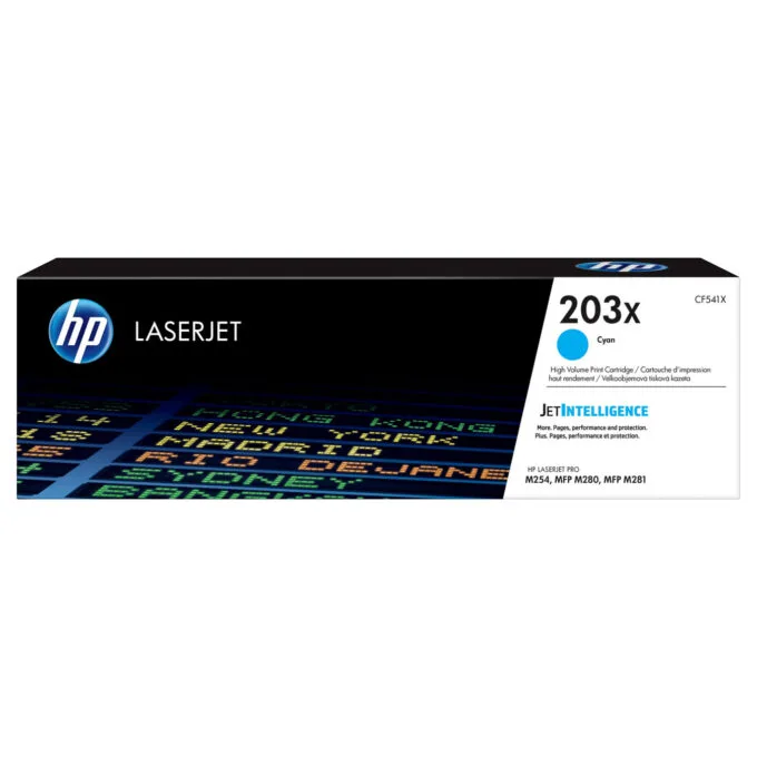 HP 203X Original Cyan LaserJet Toner Cartridge — image 1