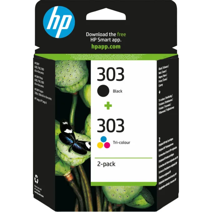 HP 303 Original Ink Multipack - 3YM92AE - Black + Cyan/Magenta/Yellow, Standard Yield — image 1