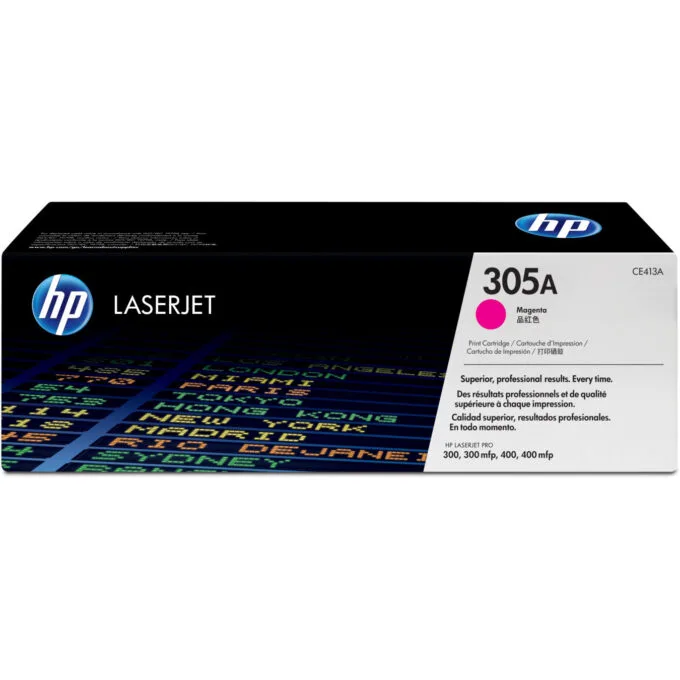 HP 305A (CE413A) Original Magenta LaserJet Toner Cartridge - 2600 pages — image 1