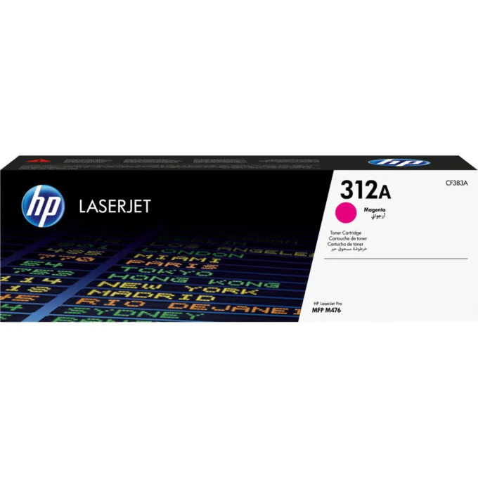 HP 312A Toner Cartridge - CF383A - Magenta, Standard Yield (2,700 pages) 1-pack — image 1