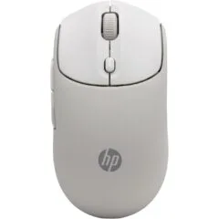 HP 400 Quiet Maple Wireless Mouse EURO (P) - HP 400 - Ambidextrous, Beige, 6000 DPI