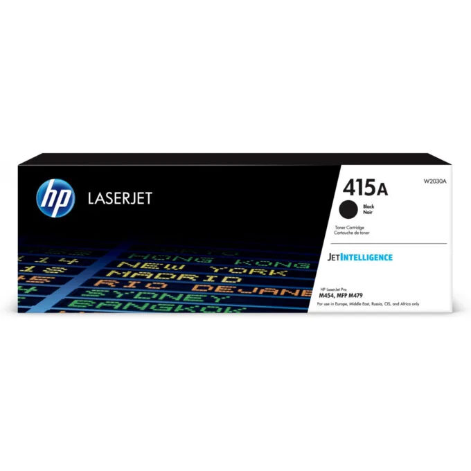 HP 415A Original Black Toner Cartridge - W2030A - 2,400-page Standard Yield — image 1