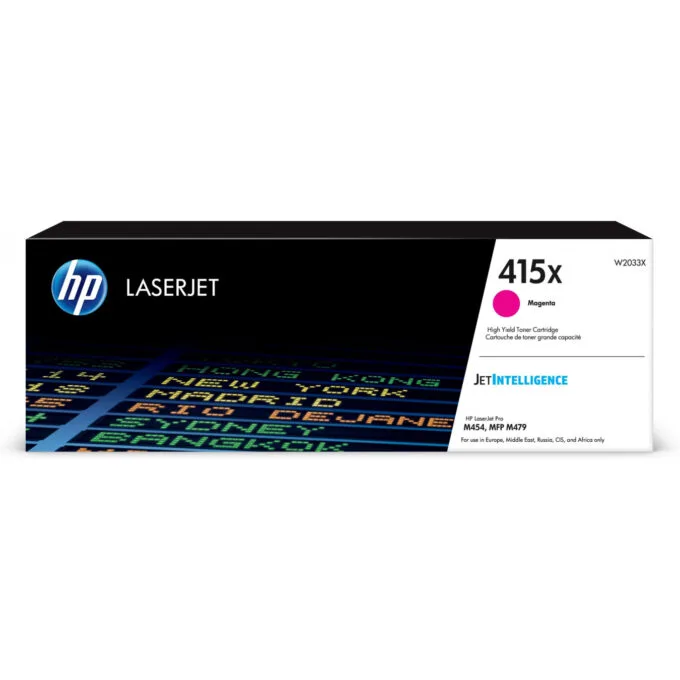 HP 415X W2033X - Original Magenta High-Yield LaserJet Toner — image 1