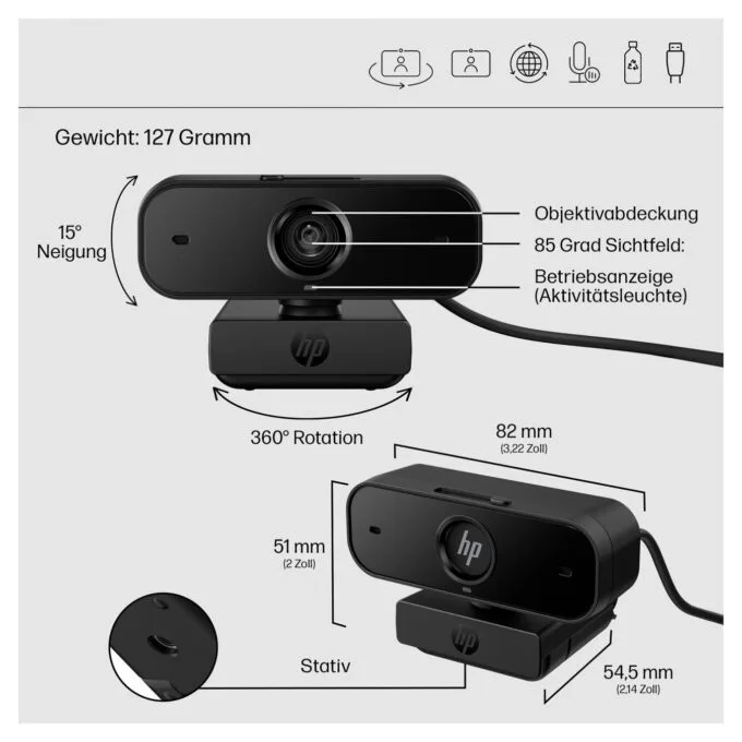 HP 435 FHD USB-A — image 3