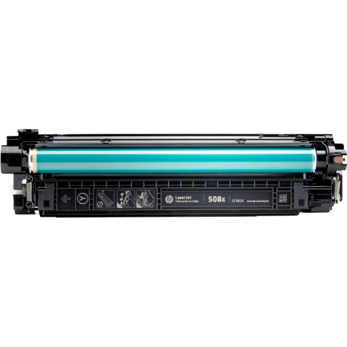 HP 508X Original Toner Cartridge - CF362X - High Yield Yellow, 9,500 pages — image 1