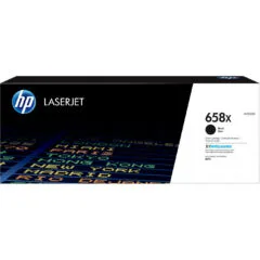 HP 658X Black LaserJet Toner Cartridge - Original High Yield 33,000 Pages