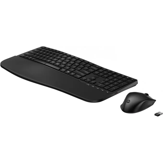 HP 685 Keyboard and Mouse Set Comfort Dual-Mode - HP 685 - Black, Wireless — image 1
