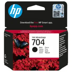 HP 704 BLACK ORIGINAL INK