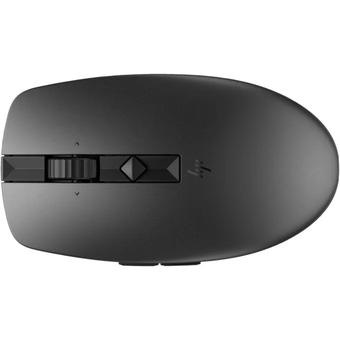 HP 710 Rechargeable Silent Mouse - Black - Ambidextrous, 3000 DPI, Bluetooth 5.3 + 2.4GHz (USB-A Receiver), 7 Buttons — image 7
