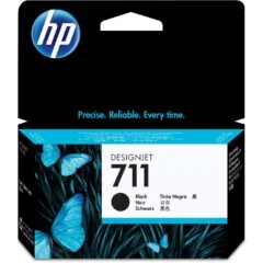 HP 711 Original Ink Cartridge Black Standard Capacity 38ml 1-pack - 711 - Black, 38ml, Original
