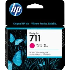 HP 711 Original Ink Magenta - 711 - Magenta, 29 ml, Standard capacity, 1 Pack