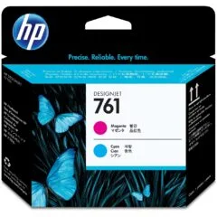 HP 761 Original Printhead magenta and cyan 1-pack - 761 - Characteristics