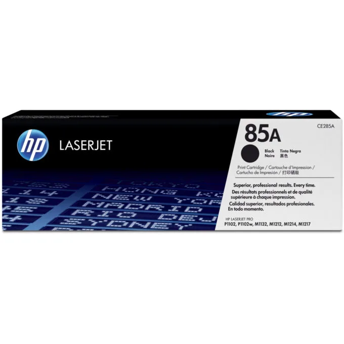 HP 85A Original LaserJet Toner Cartridge - CE285A - Black, Standard Yield 1,600 pages — image 1