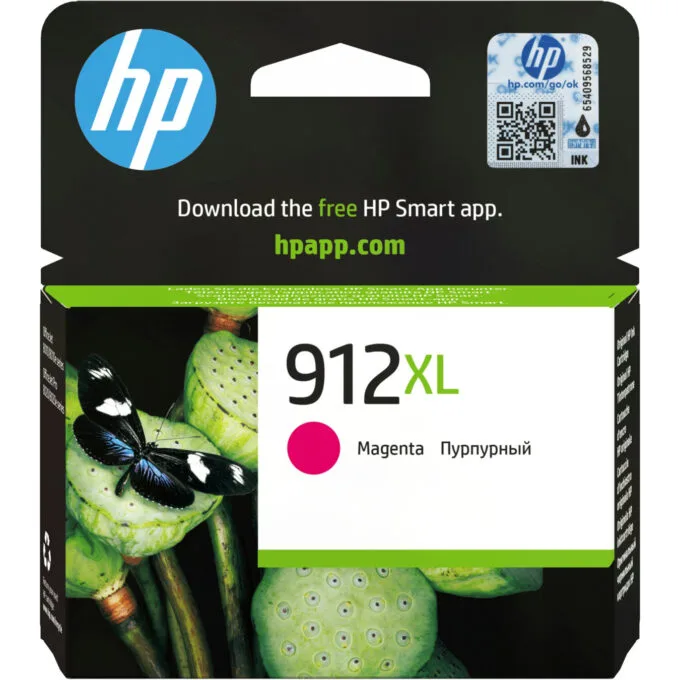 HP 912XL Ink Cartridge - High Yield Magenta - Original Pigment 9 ml — image 1