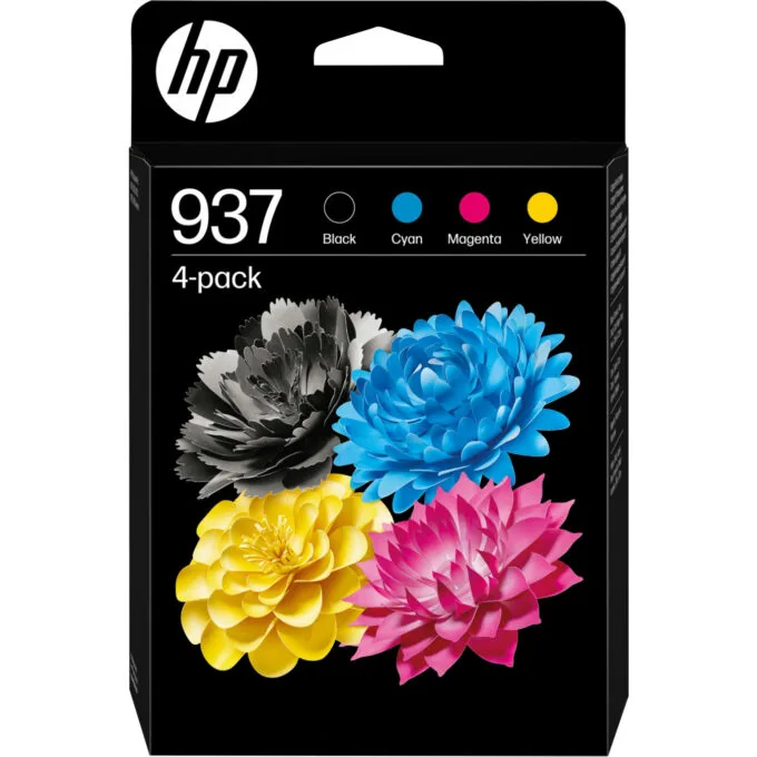HP 937 (6C400NE) - Original Standard-Yield Ink Pack, 4-Cartridge BK/C/M/Y — image 1