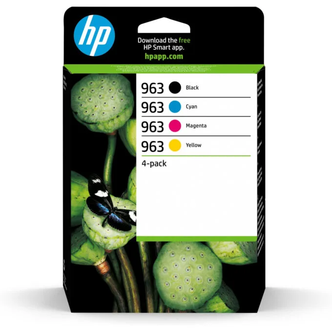 HP 963 Original Ink Multipack - 6ZC70AE - Black/Cyan/Magenta/Yellow, Standard Yield — image 1
