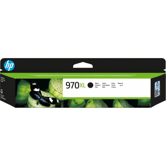 HP 970XL Original Black Ink Cartridge - CN625A - High Yield (XL), Pigment-based, 9200 pages — image 1