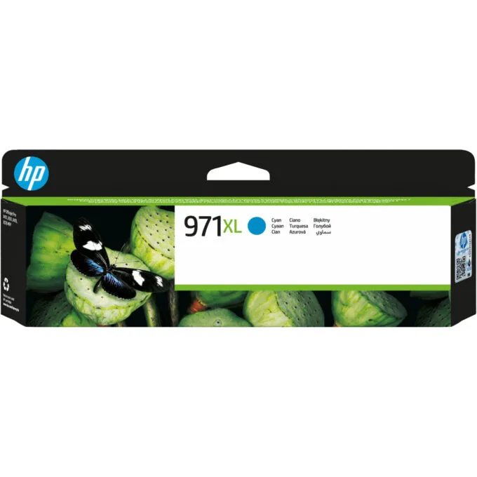 HP 971XL Original Ink Cartridge CN626A - High-Yield Cyan — image 1