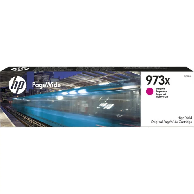 HP 973X High-Yield Magenta PageWide Ink Cartridge - F6T82AE - 86 ml, ~7000 pages, Pigment-based, Original — image 1