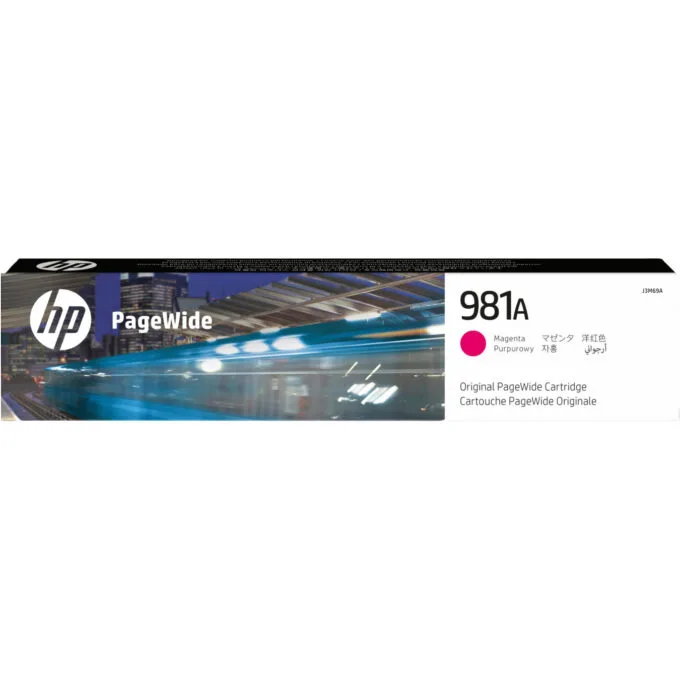 HP 981A PageWide Original Magenta Ink Cartridge - 69 ml — image 1