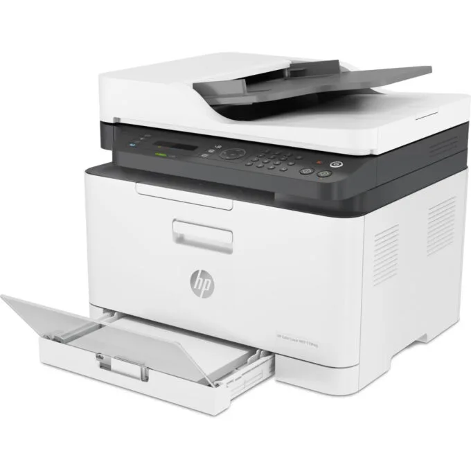 HP Color Laser MFP 179fwg - Gray/White - Color Laser 4-in-1, 128 MB, 800 MHz, A4, USB/LAN/Wi-Fi — image 4