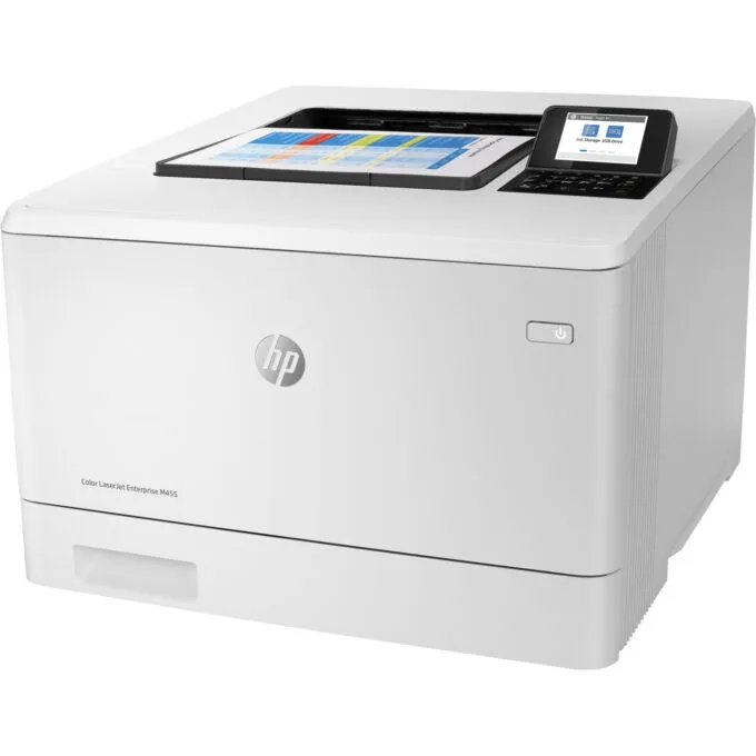 HP Color LaserJet Enterprise M455dn - A4 Duplex Color Laser Printer, 1280MB RAM, 800MHz, 27 ppm, Ethernet — image 2