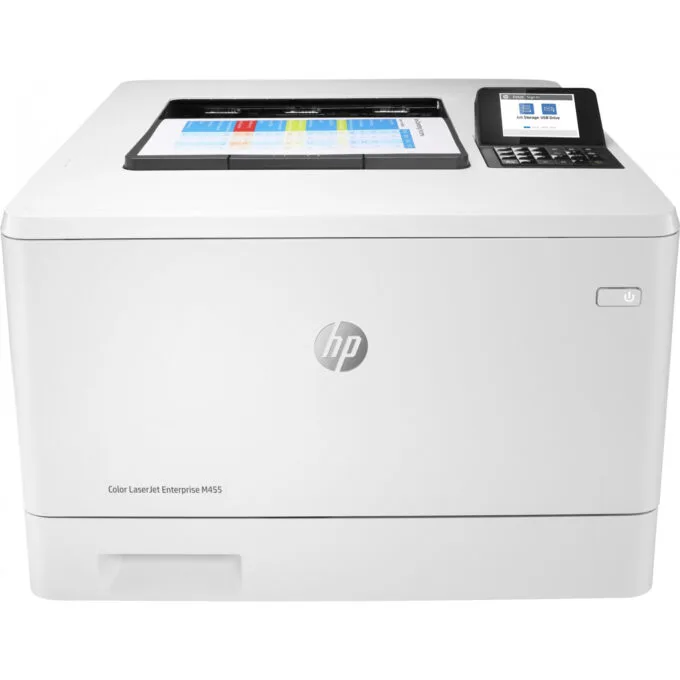 HP Color LaserJet Enterprise M455dn - A4 Duplex Color Laser Printer, 1280MB RAM, 800MHz, 27 ppm, Ethernet — image 1