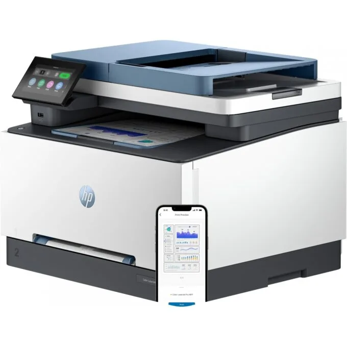 HP Color LaserJet PRO MFP - 3302fdwg - Color, 4-in-1, A4, LAN, WLAN, ADF Duplex — image 1