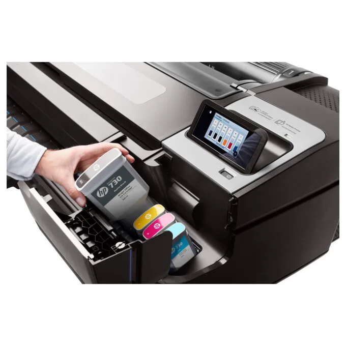 HP DesignJet T1700dr 44' Großformatdrucker mit Postscript — image 14