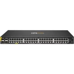 HP Enterprise Aruba - 6100 - 48G PoE+ (370W) 4SFP+ Switch M RM