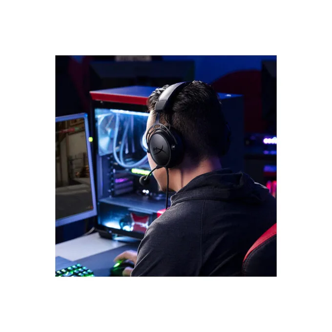 HP HyperX Cloud Alpha Gaming Headset - Over-Ear - schwarz rot - — image 6