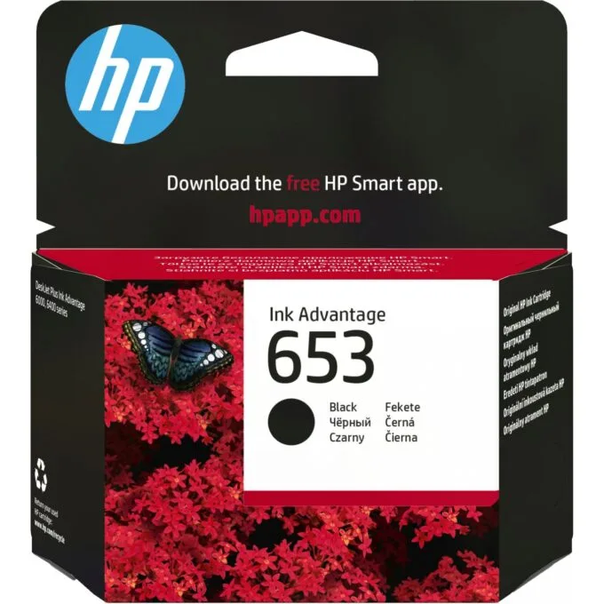 HP Ink 653 - 3YM75AE - Black — image 1