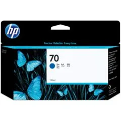 HP Ink Cartridge C9458A 70 Blue standard capacity 130ml 1-pack with Vivera Ink - C9458A - Color: Blue, 130ml, Standard capacity