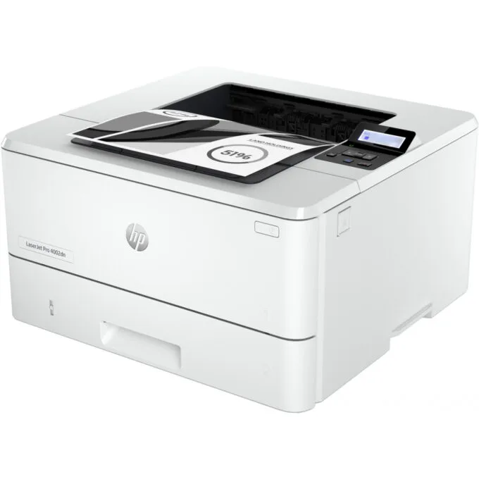 HP LaserJet Pro 4002dn - Monochrome Laser Printer, 40 ppm, Duplex, 256 MB, 1200 MHz, White — image 2