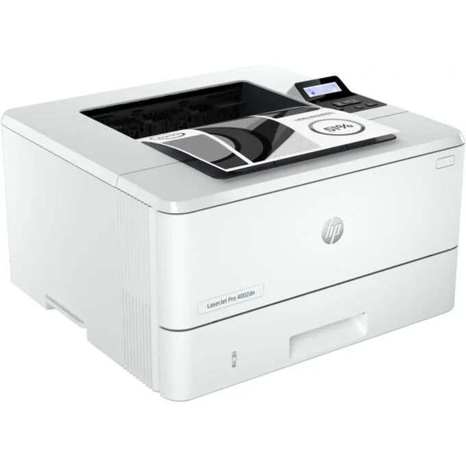 HP LaserJet Pro 4002dn - Monochrome Laser Printer, 40 ppm, Duplex, 256 MB, 1200 MHz, White — image 4