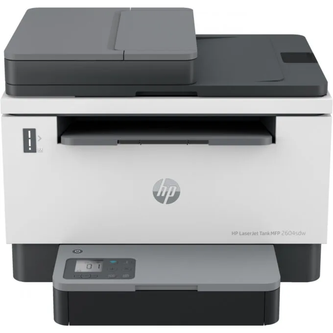 HP LaserJet Tank MFP 2604sdw - 2604sdw - Mono, A4 MFP, Duplex ADF, 22 ppm, 64 MB, Wi-Fi & Ethernet — image 1