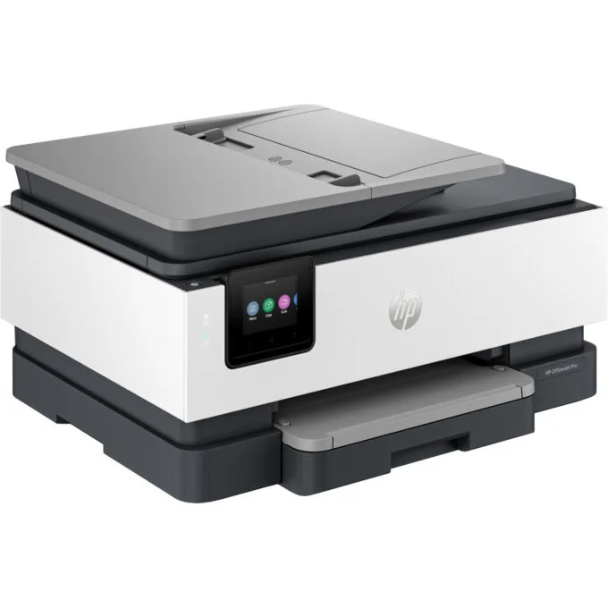 HP OfficeJet Pro 8122e - All-in-One Color Inkjet Printer (3-in-1) - Wi-Fi, ADF, Duplex, 512MB, 1200MHz, Grey — image 2